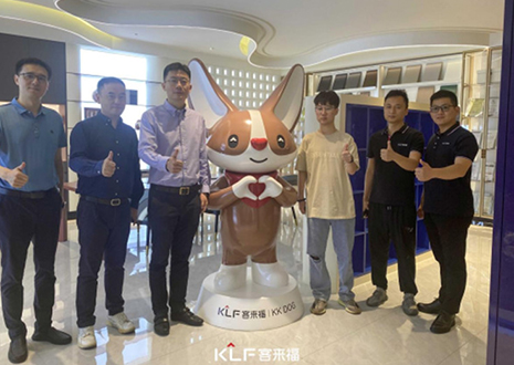 熱烈歡迎中國建博會領導一行蒞臨客來福智能科技股份有限公司參觀指導！