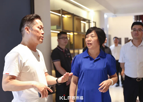熱烈歡迎南昌市新建區(qū)政協(xié)領(lǐng)導(dǎo)一行蒞臨客來福參觀指導(dǎo)！